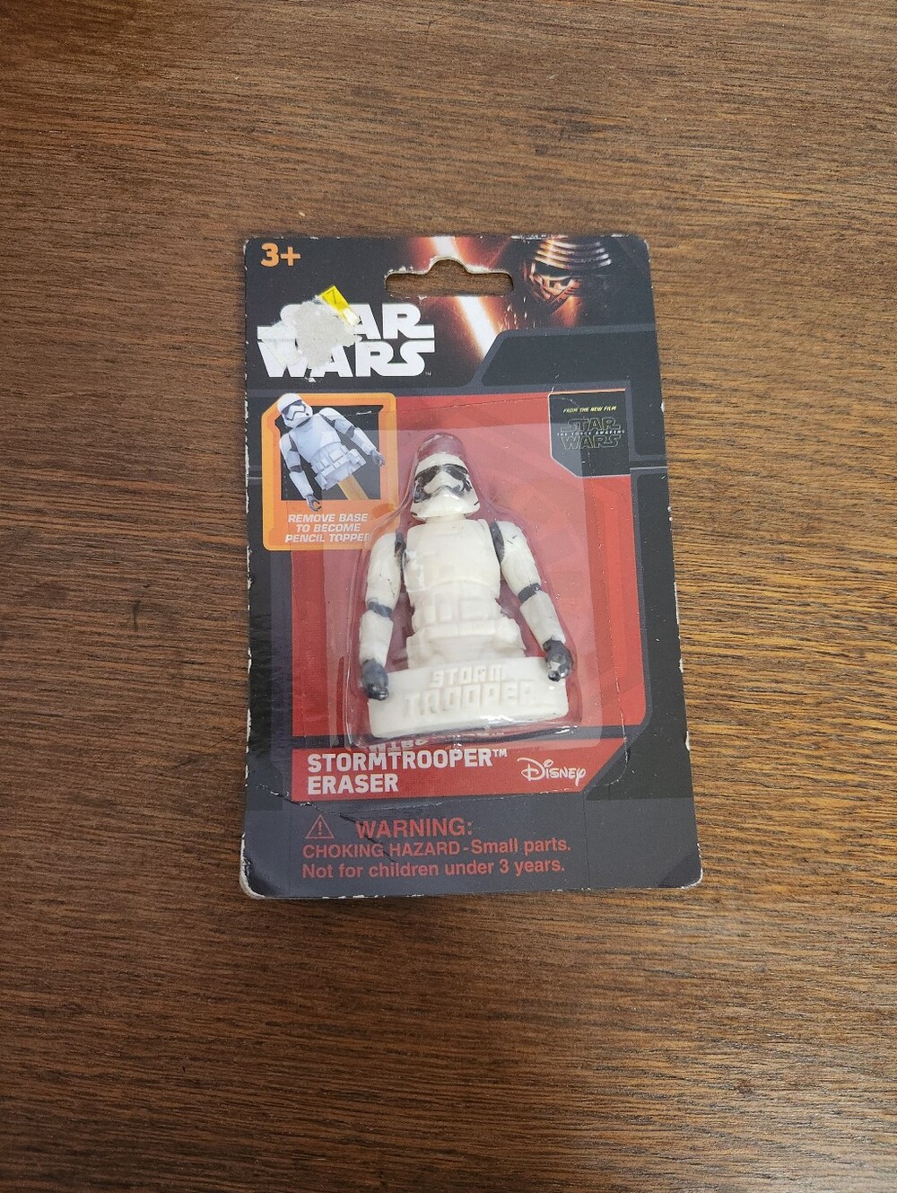 Disney Star Wars Stormtrooper Eraser - New